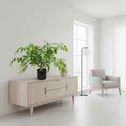 Artificial fig tree with pot