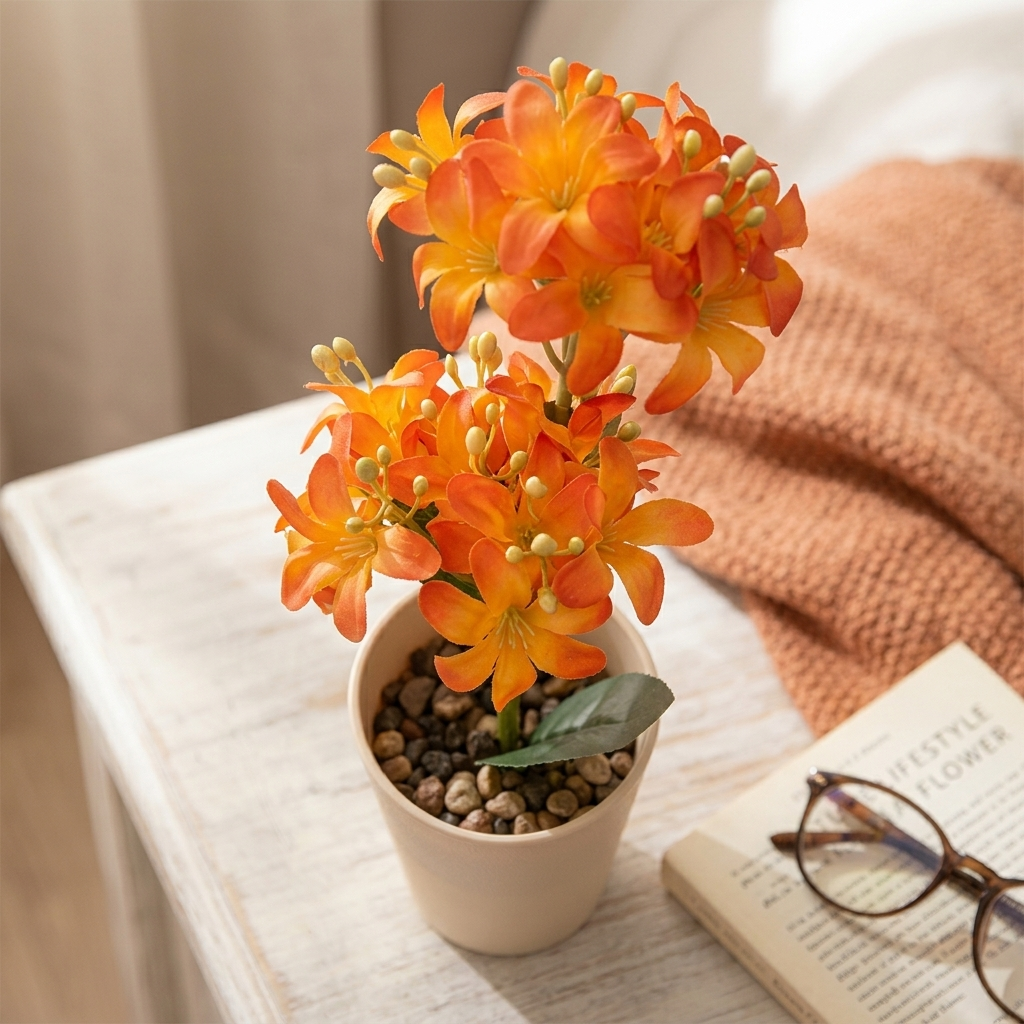Artificial Hydrangea Flowers Home Garden Decor