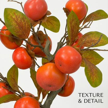 Top Simulated Green Plant Persimmon Potted Plant Home Decoration Garden Decoration Potted Plant