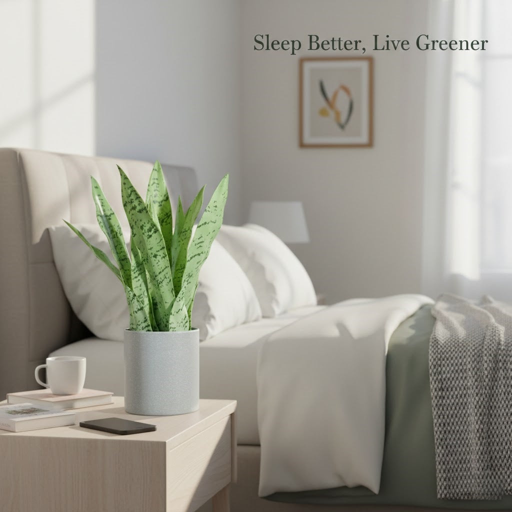 Artificial Snake Plant Potted