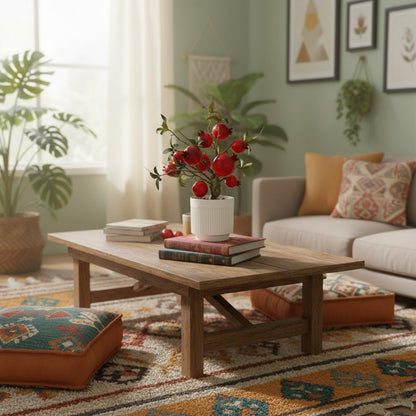 Artificial Pomegranate Tree Potted Plant: An Essential Greenery for Home Decoration and Renovation